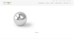Desktop Screenshot of microart-roding.de